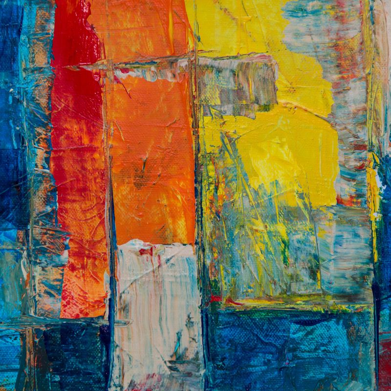 Scandinavian Abstract Art Trio